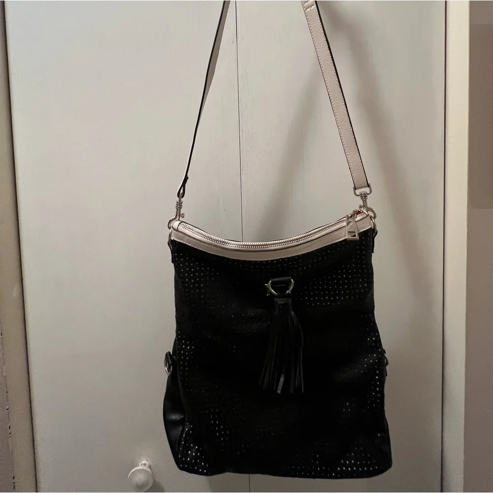 mark. brand Convertible Hobo bag to Clutch with adjustable straps - Picture 1 of 8